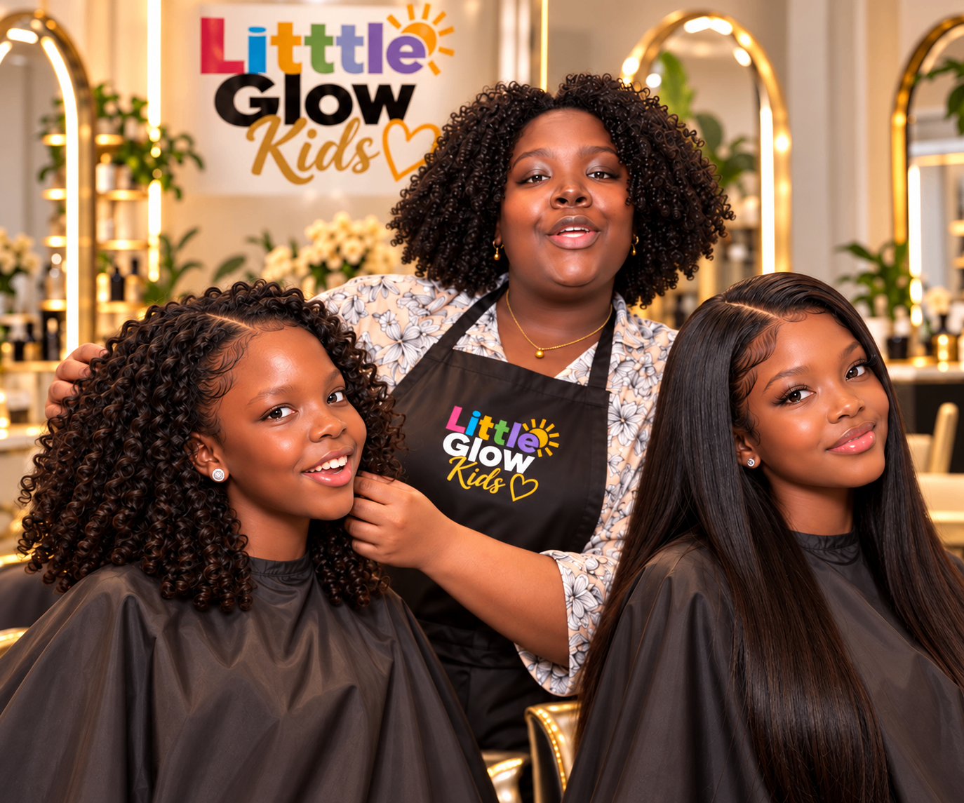 Little Glow Kids — salon portrait
